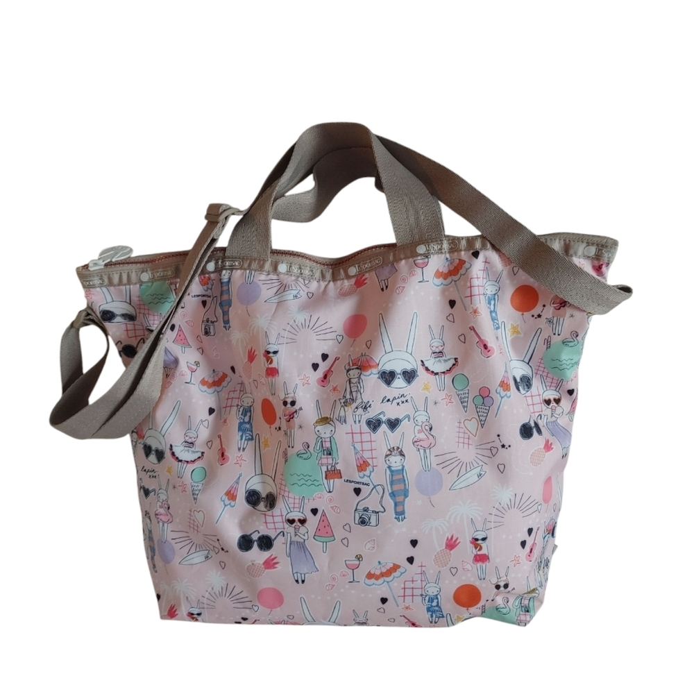 LeSportsac Tokidoki Collab Colorful Printed Tote Bag